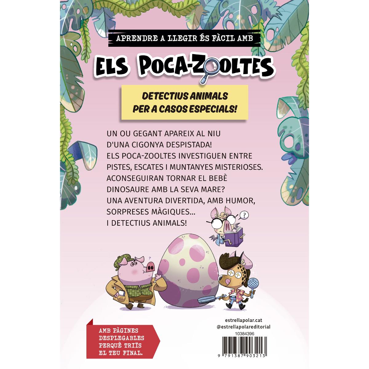 Aprèn a llegir amb Els detectius Poca-zooltes 10. Pita la dinosàuria: En lletra MAJÚSCULA per aprendre a llegir llibres per a n (Capa mole com abas) 2