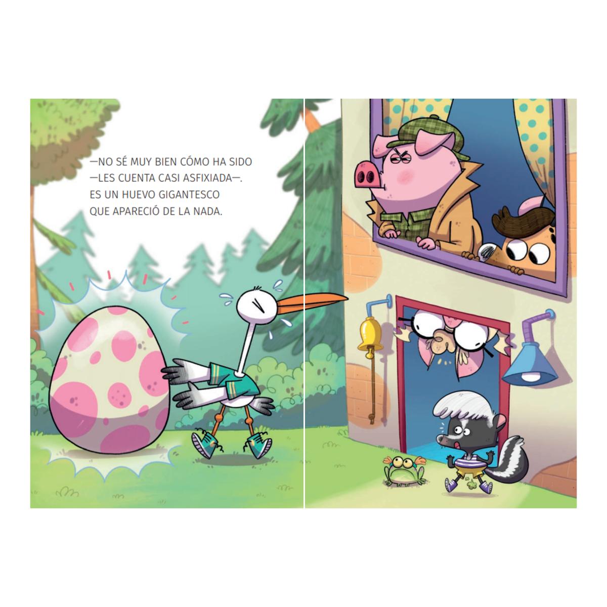 Aprende a leer con... Los Detectives Zoopencos 10. Pita la dinosauria: En letra MAYÚSCULA para aprender a leer libros para niño (Capa mole com abas) 4