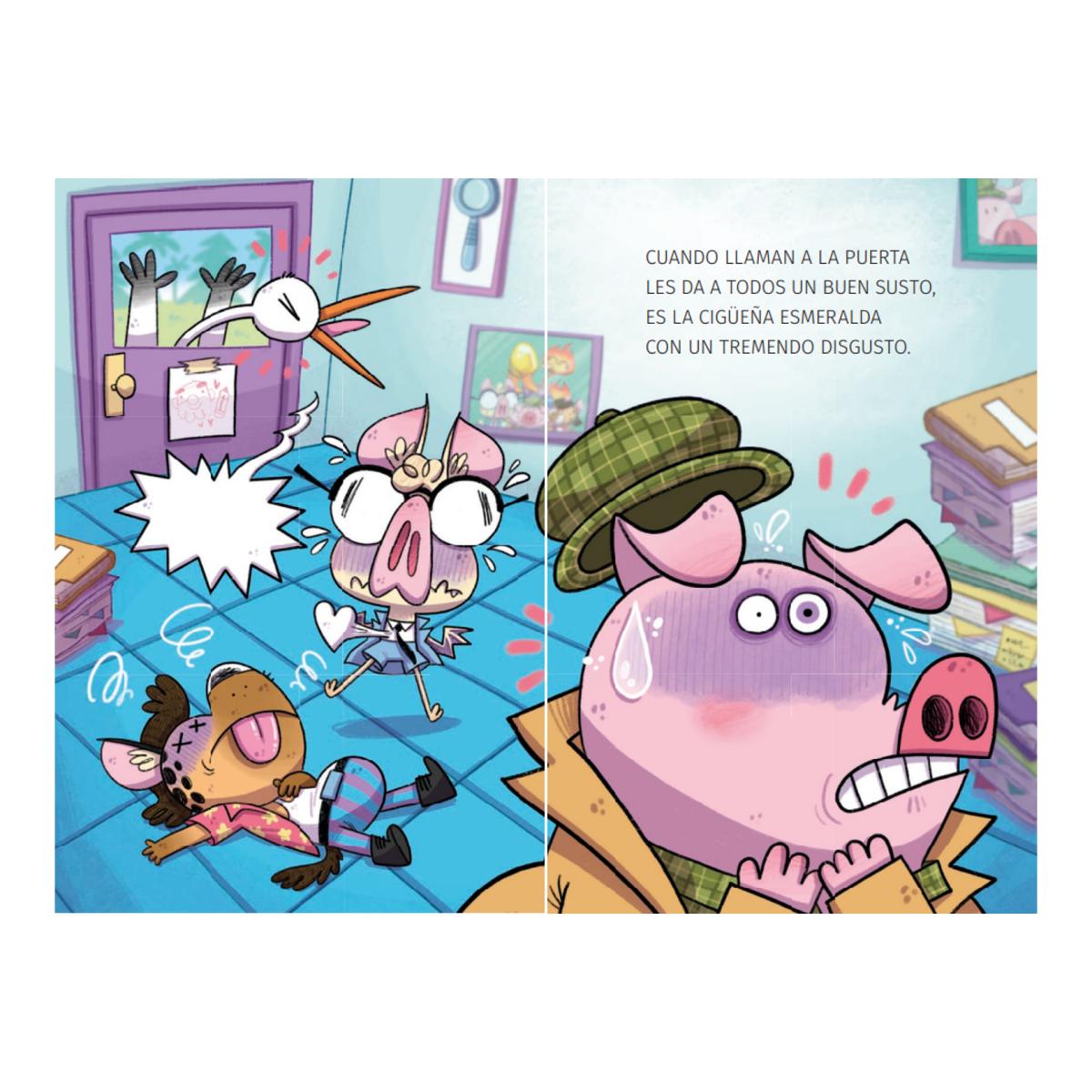 Aprende a leer con... Los Detectives Zoopencos 10. Pita la dinosauria: En letra MAYÚSCULA para aprender a leer libros para niño (Capa mole com abas) 5