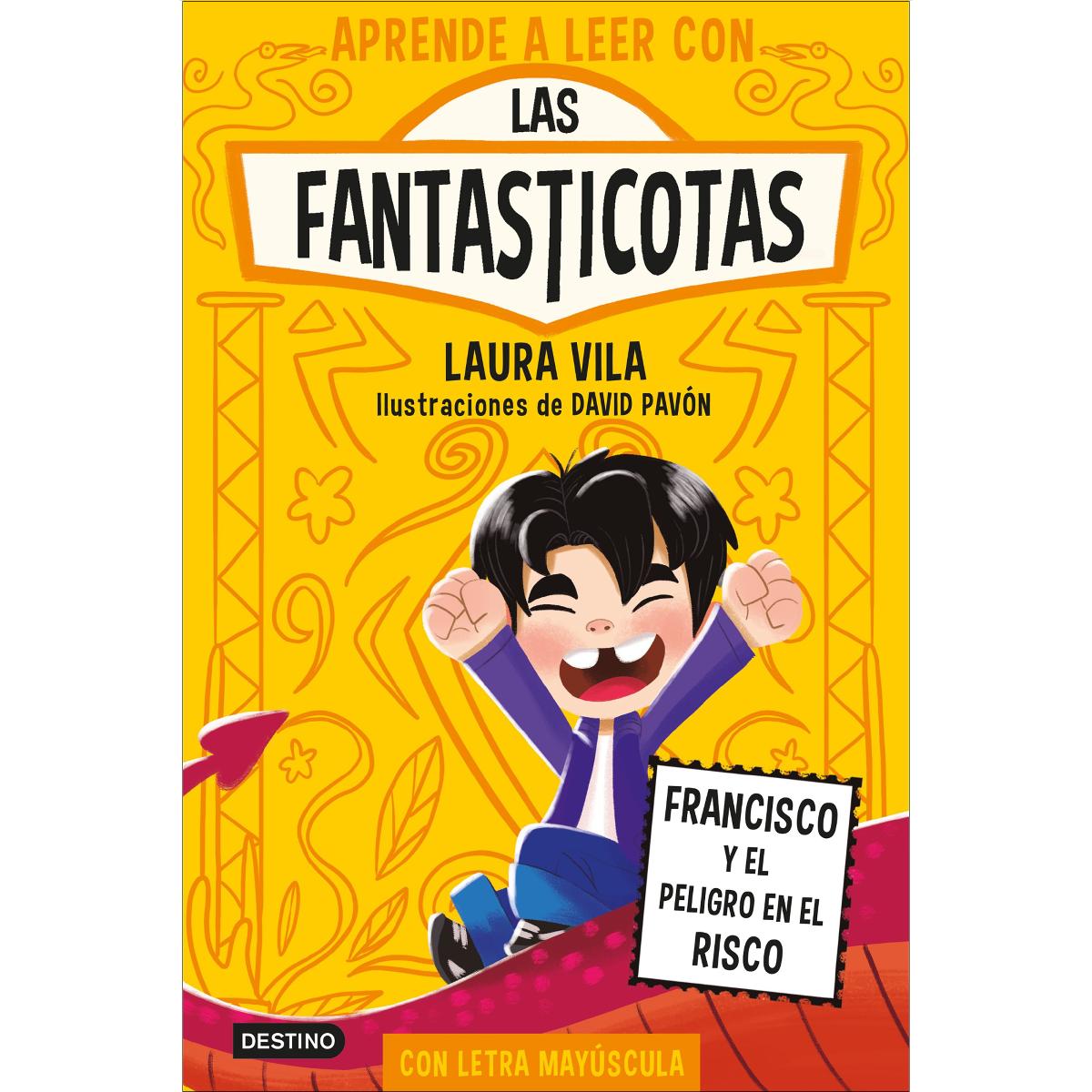 Imagem 0 de Aprender a leer con Las Fantasticotas 14. Francisco y el peligro en el risco: En letra MAYÚSCULA para aprender a leer Libros para niños  (Capa mole)