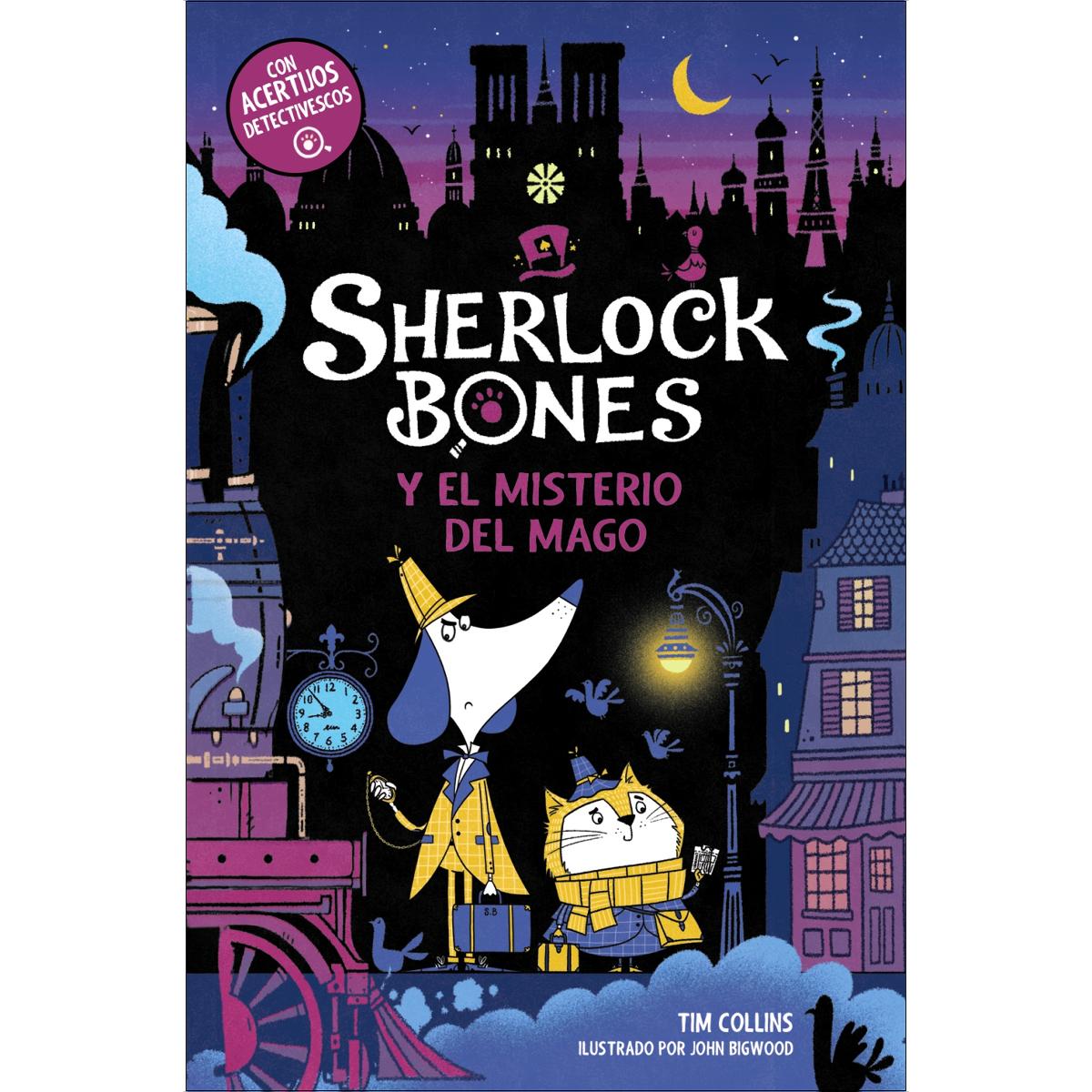 Sherlock Bones y el misterio del mago: Libro 2 (Capa mole com abas) 1