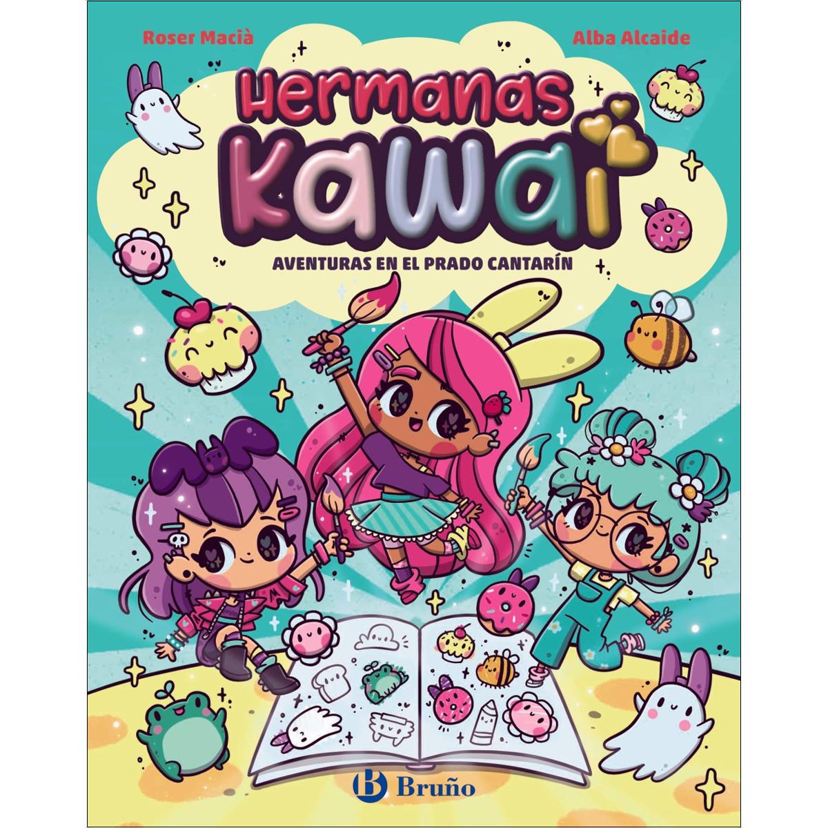 Imagem 0 de Hermanas Kawai, 1. Aventuras en el Prado Cantarín (Capa mole com abas)