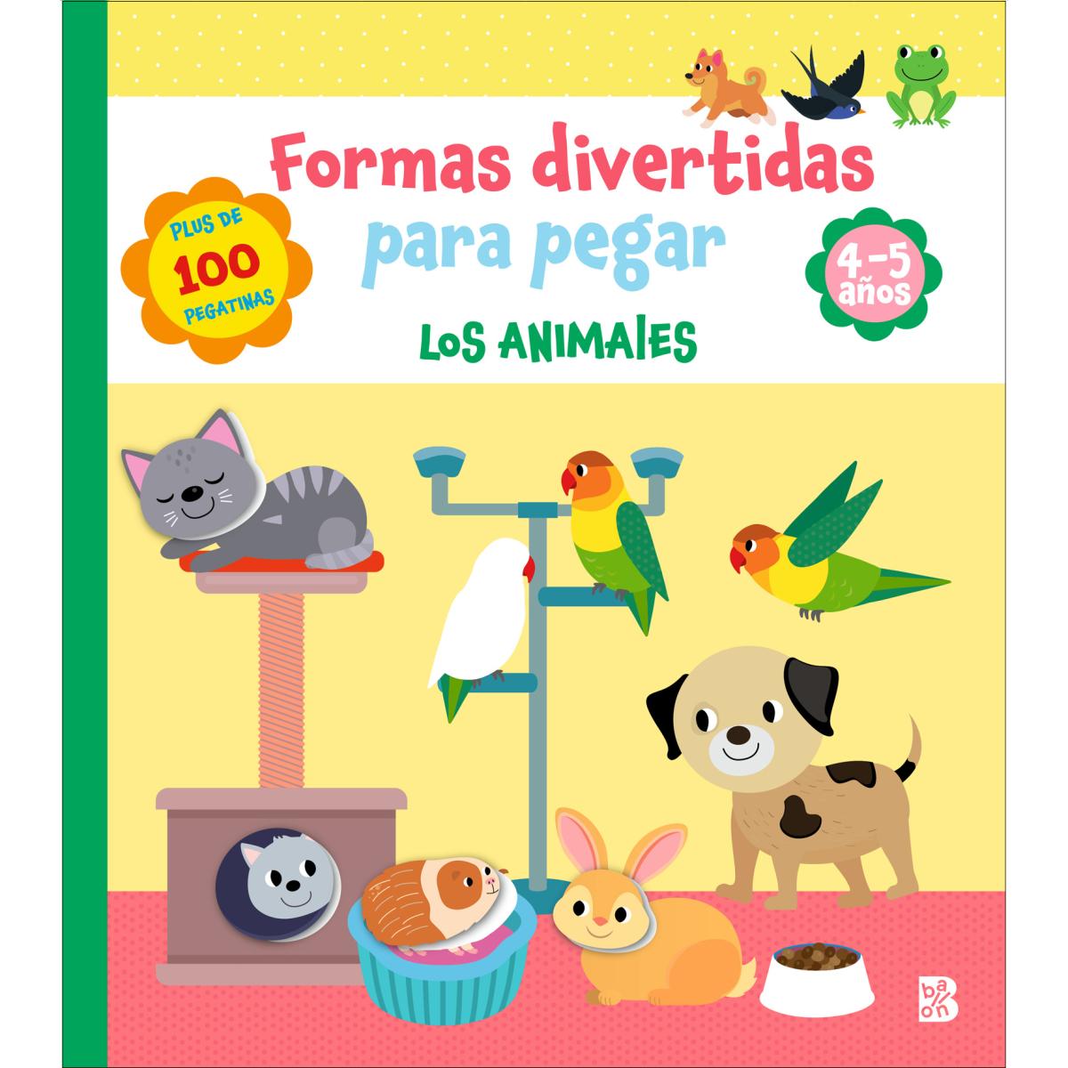 FORMAS DIVERTIDAS PARA PEGAR - LOS ANIMALES (Capa mole) 1
