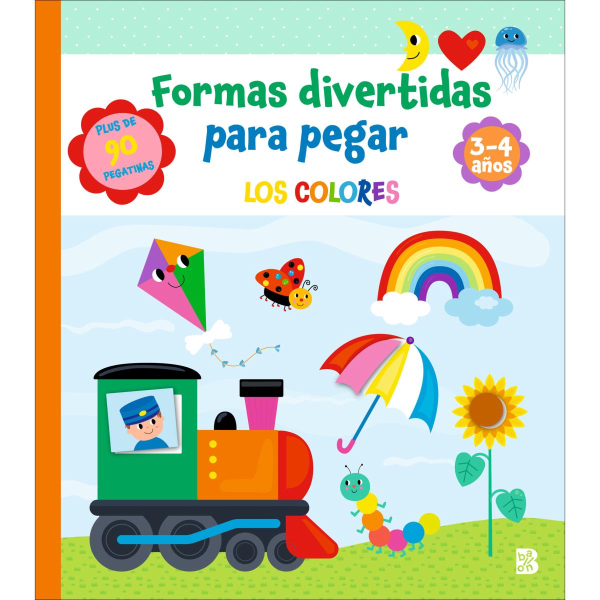 FORMAS DIVERTIDAS PARA PEGAR - LOS COLORES (Capa mole) 1