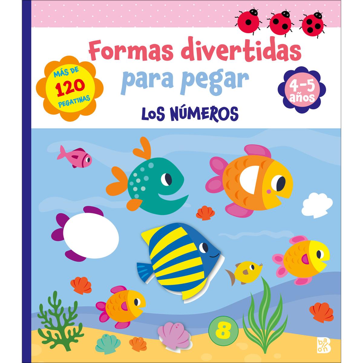 FORMAS DIVERTIDAS PARA PEGAR - LOS NÚMEROS (Capa mole) 1