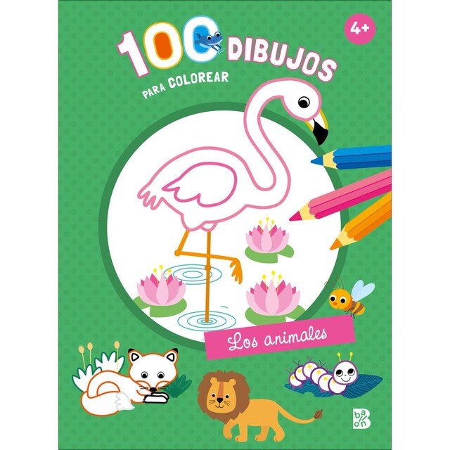Imagem 0 de 100 DIBUJOS PARA COLOREAR - LOS ANIMALES (Capa mole)