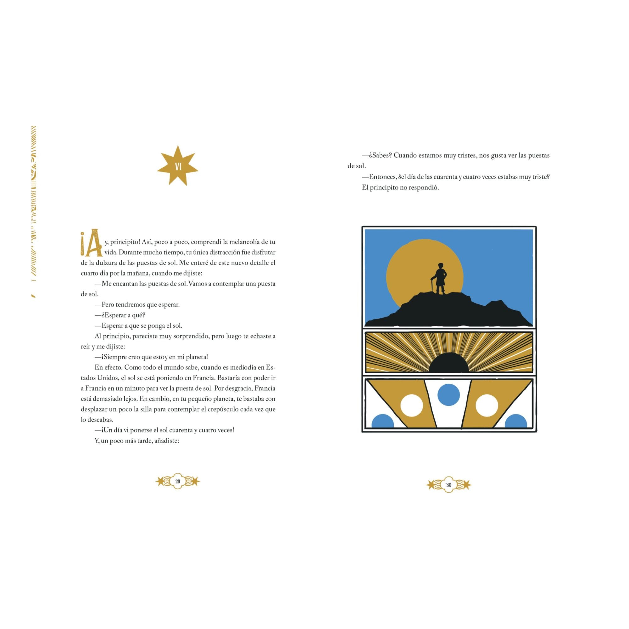 El principito (edición rústica) (Capa mole com abas) 6