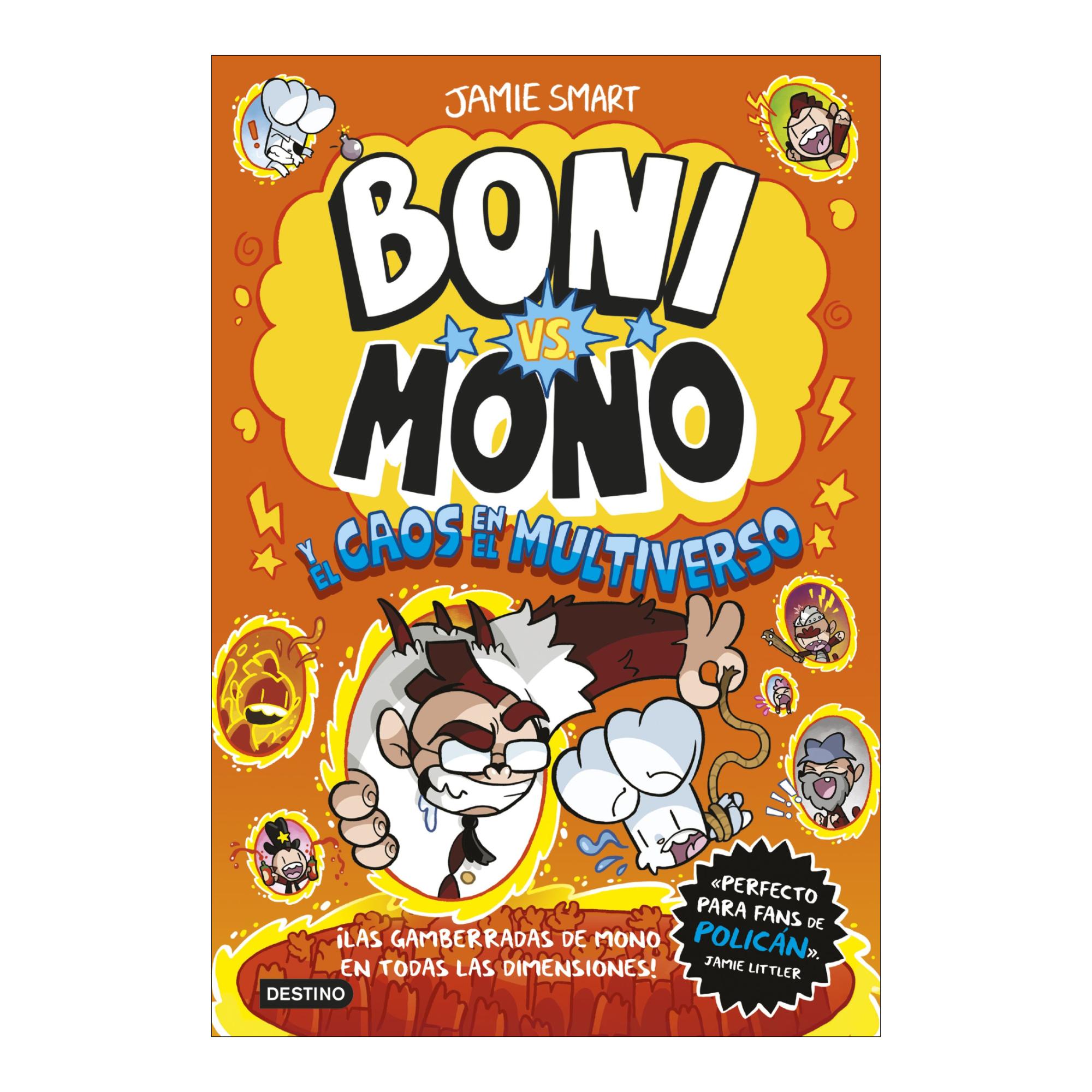 Imagem 0 de Boni vs. Mono 7. Boni vs. Mono y el caos en el multiverso