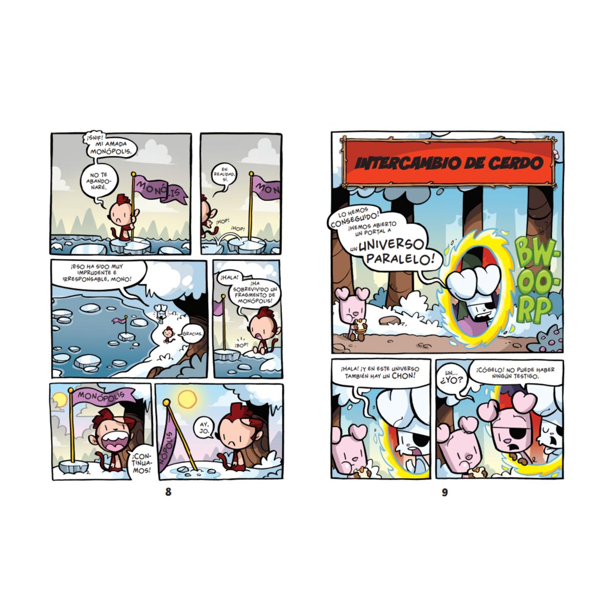 BONI VS. MONO 7. BONI VS. MONO Y EL CAOS (Tapa dura) 4