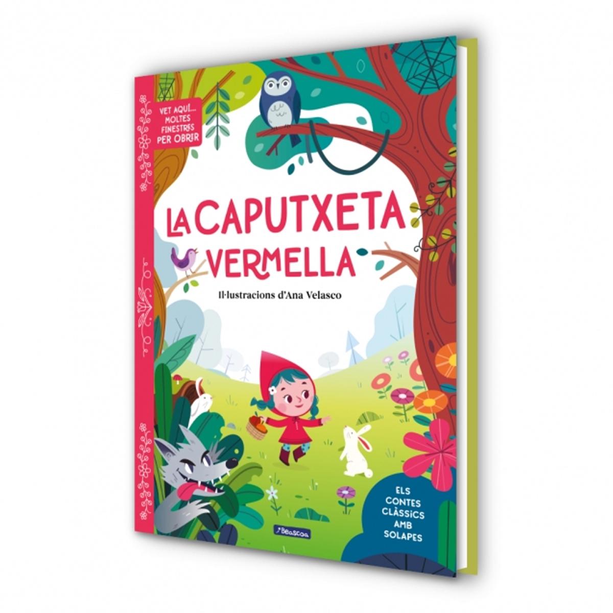 Imagem 0 de Vet aquí... moltes finestres per obrir - La Caputxeta Vermella: Contes clàssics amb moltes solapes (Capa dura)