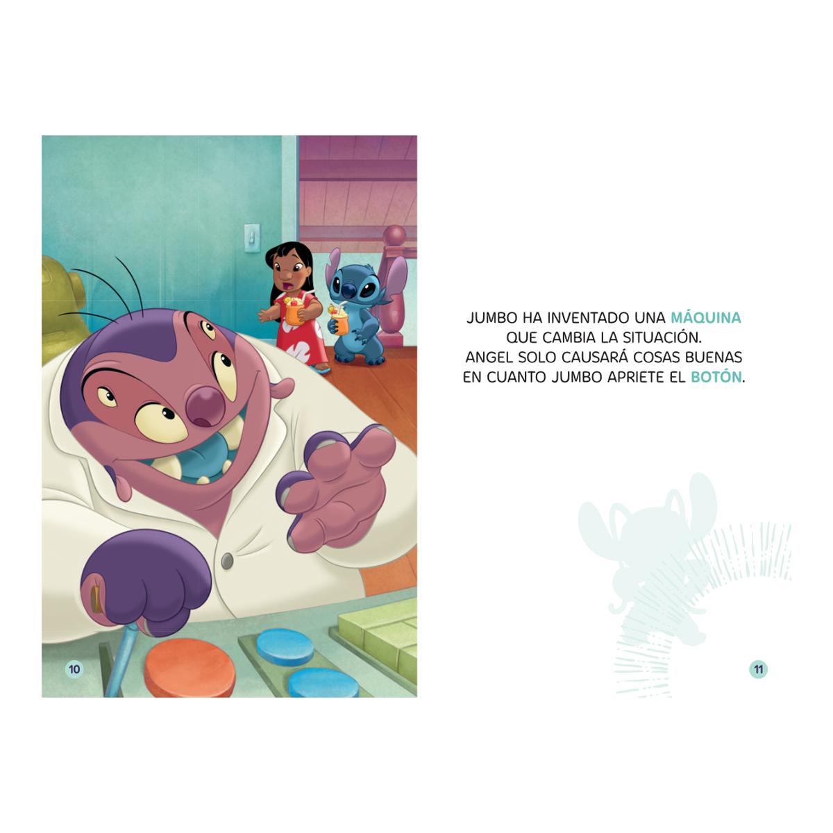 Disney. Aprende a leer con letra MAYÚSCULA 4 - Stitch y la voz de Angel: Una historia de Stitch (Capa mole) 2