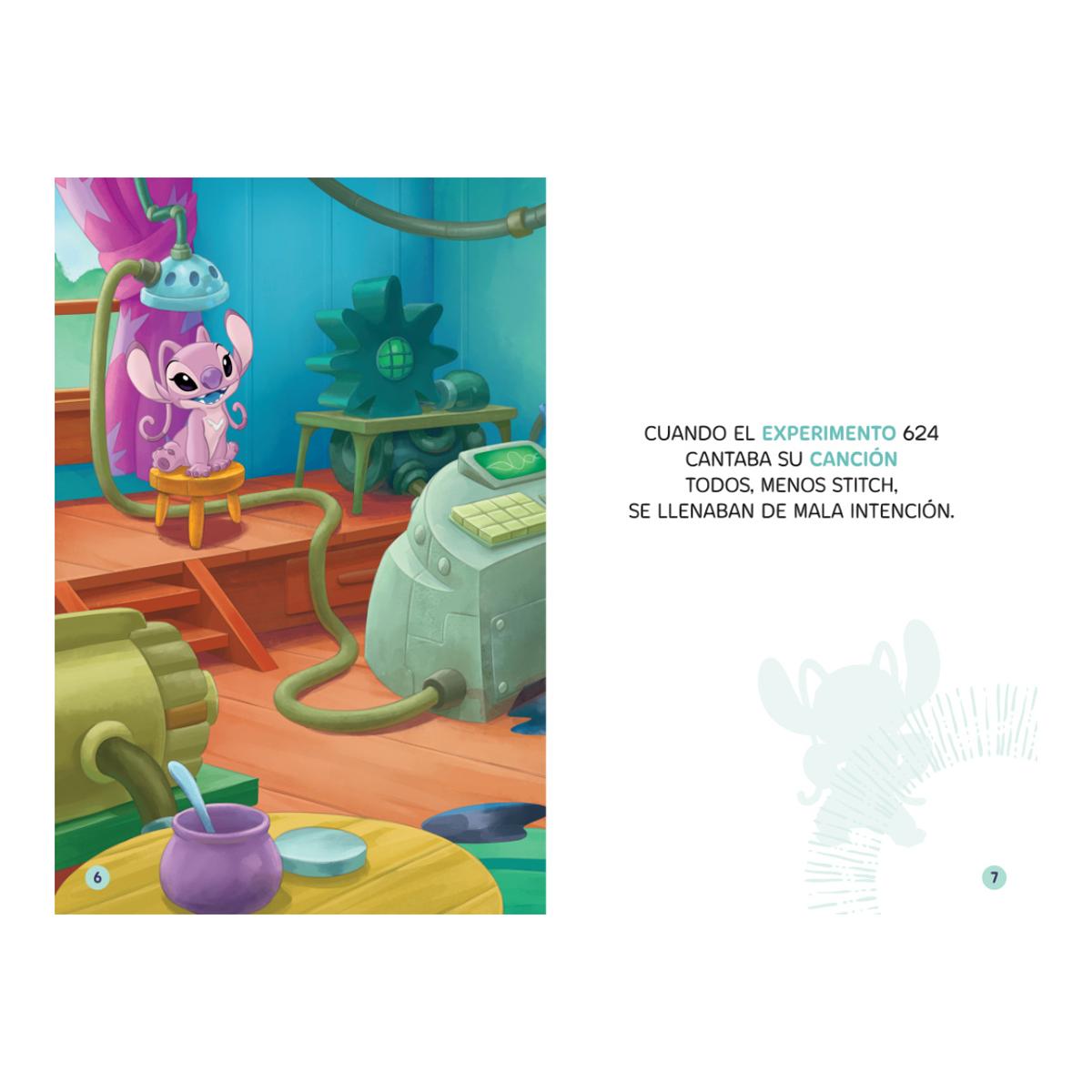Disney. Aprende a leer con letra MAYÚSCULA 4 - Stitch y la voz de Angel: Una historia de Stitch (Capa mole) 3