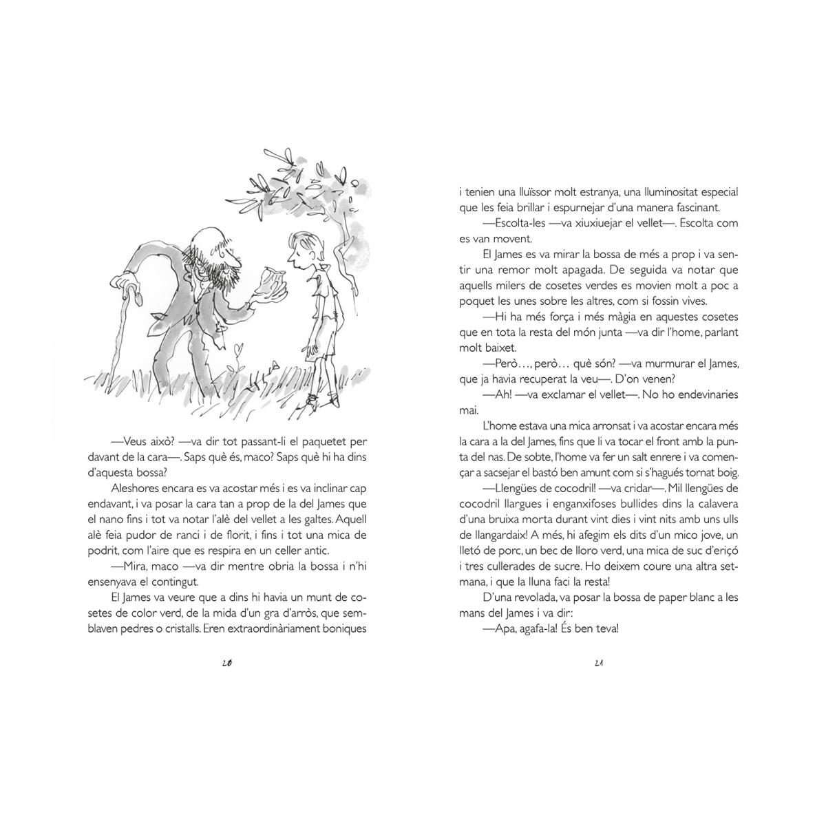 James i el préssec gegant: Textos originals de l'autor (Capa dura) 5