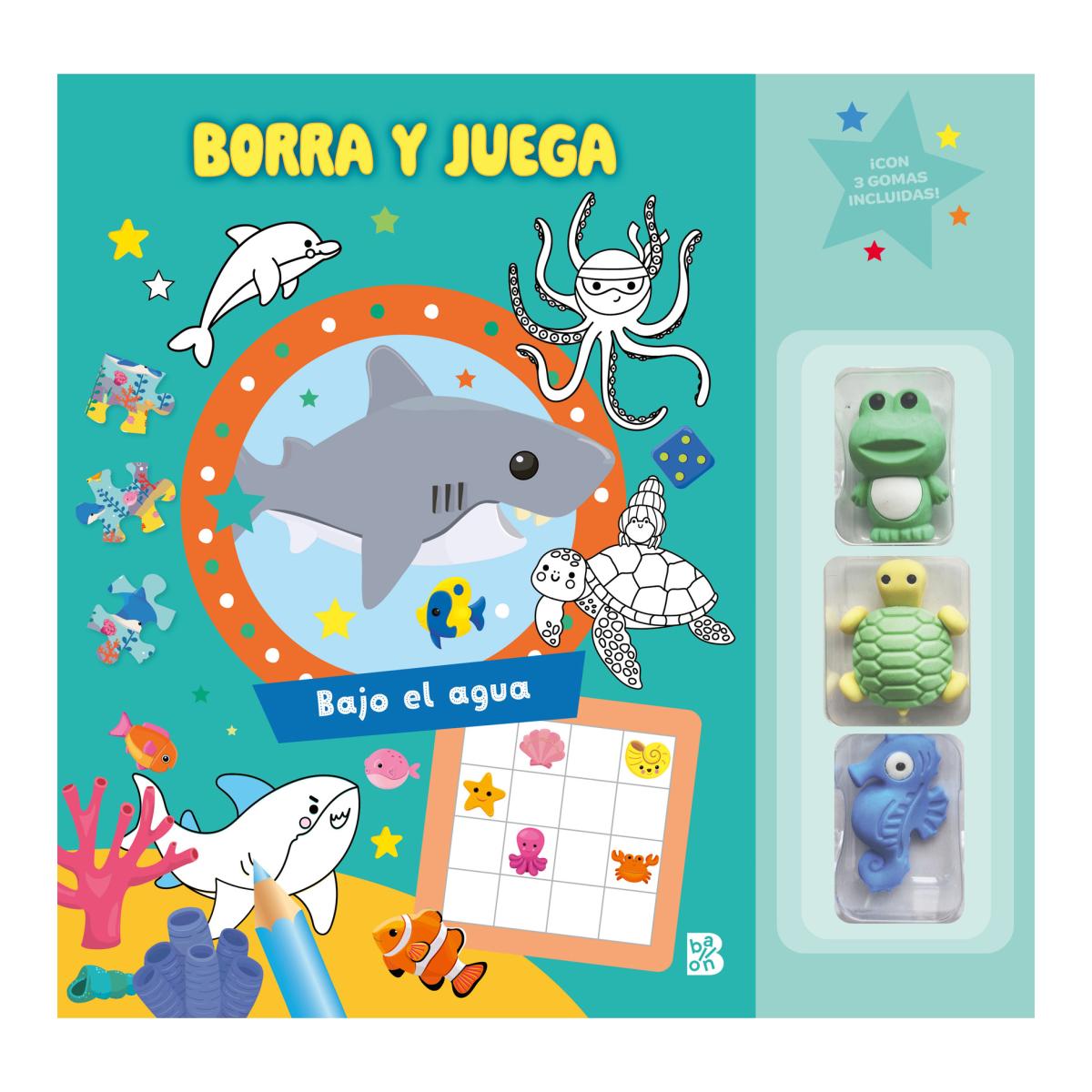 Imagem 1 de BORRA Y JUEGA - BAJO EL AGUA (Capa mole)