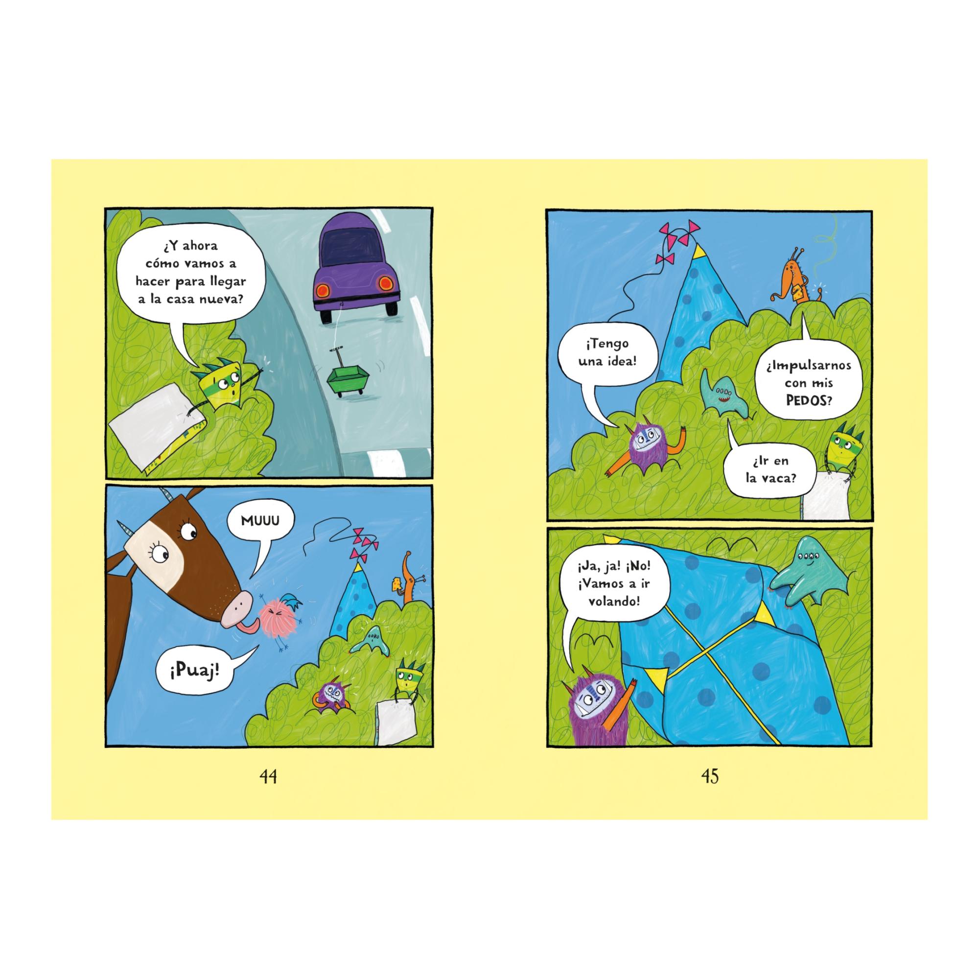 Los monstruos se mudan de casa - LIBRO 6 (Capa mole) 3