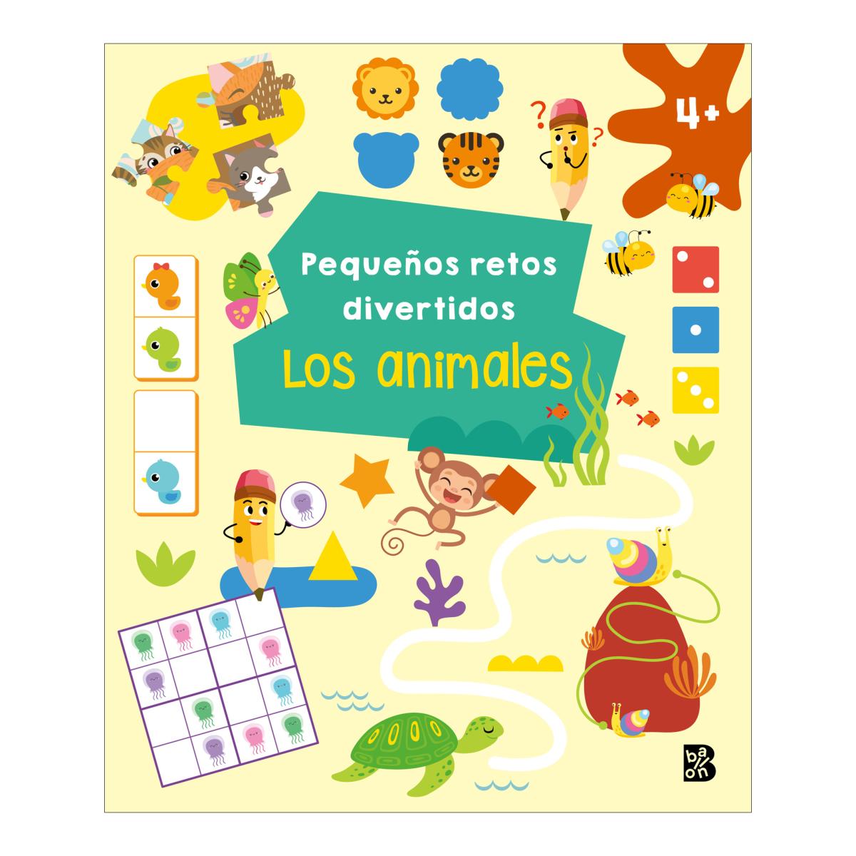 Imagem 0 de PEQUEÑOS RETOS DIVERTIDOS-LOS ANIMALES (Capa mole)
