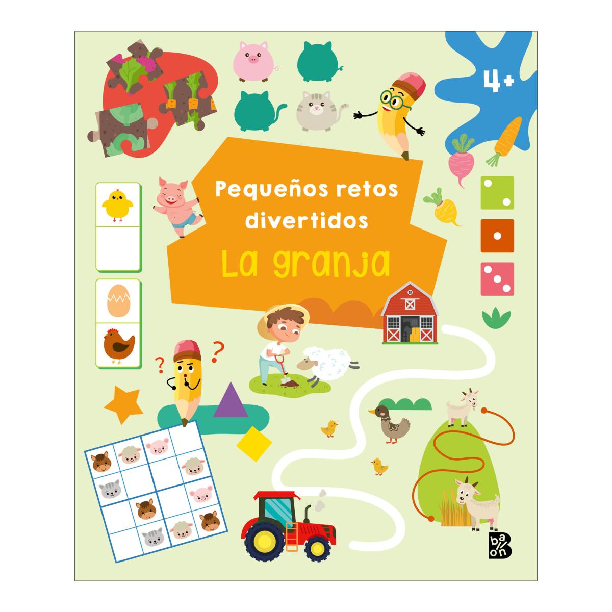 Imagem 0 de PEQUEÑOS RETOS DIVERTIDOS-LA GRANJA (Capa mole)