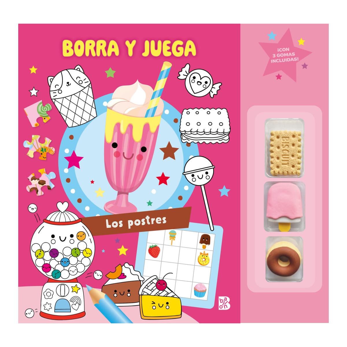 BORRA Y JUEGA - LOS POSTRES (Capa mole) 1
