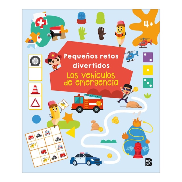 Imagem 0 de PEQUEÑOS RETOS DIVERTIDOS-VEHÍCULOS DE EMERGENCIA (Capa mole)