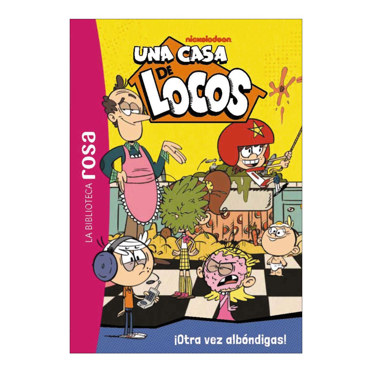 Imagem 0 de La Biblioteca Rosa. Una casa de locos, 13. ¡Otra vez albóndigas!