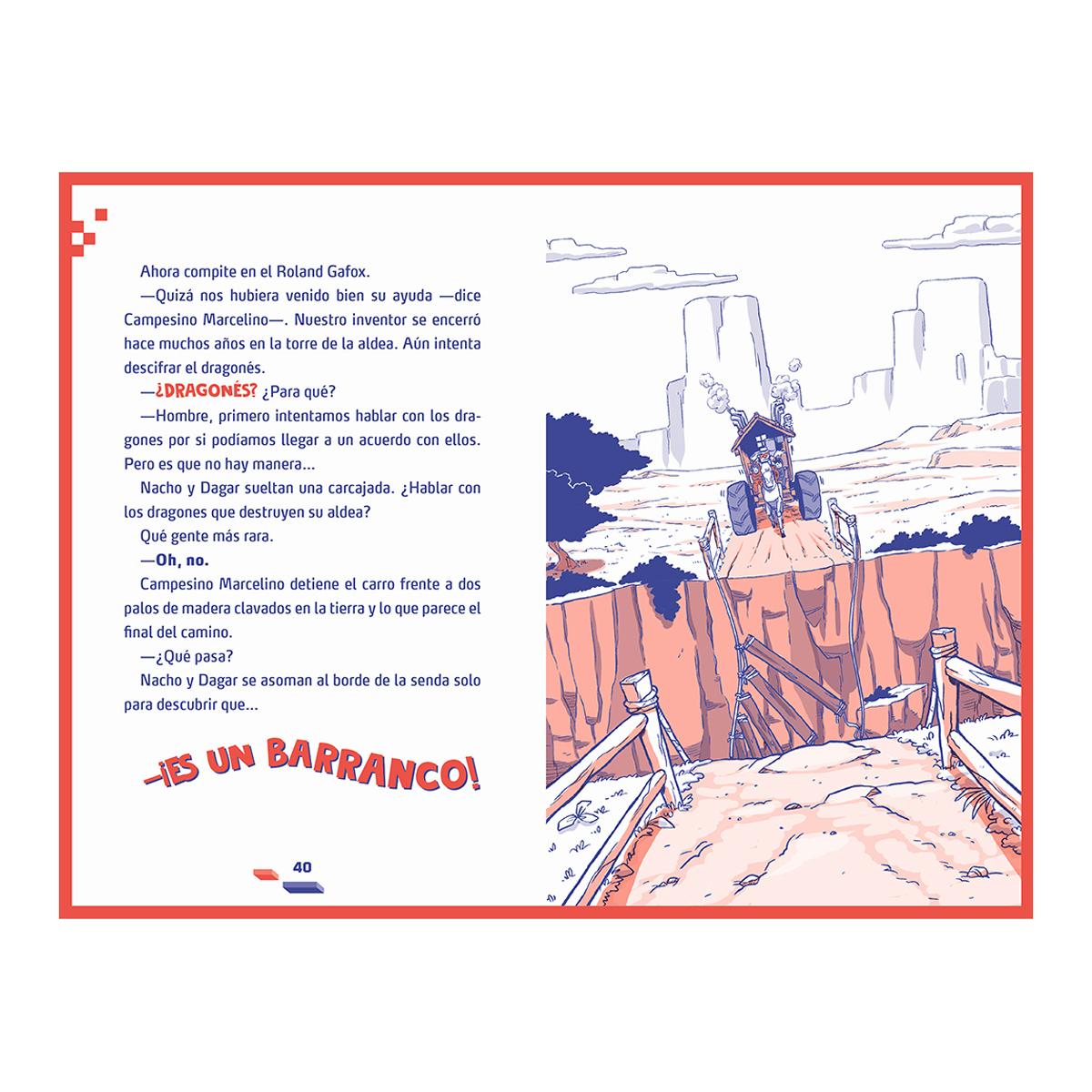 Nacho y Dagar: la batalla de los dragones (Capa mole) 2