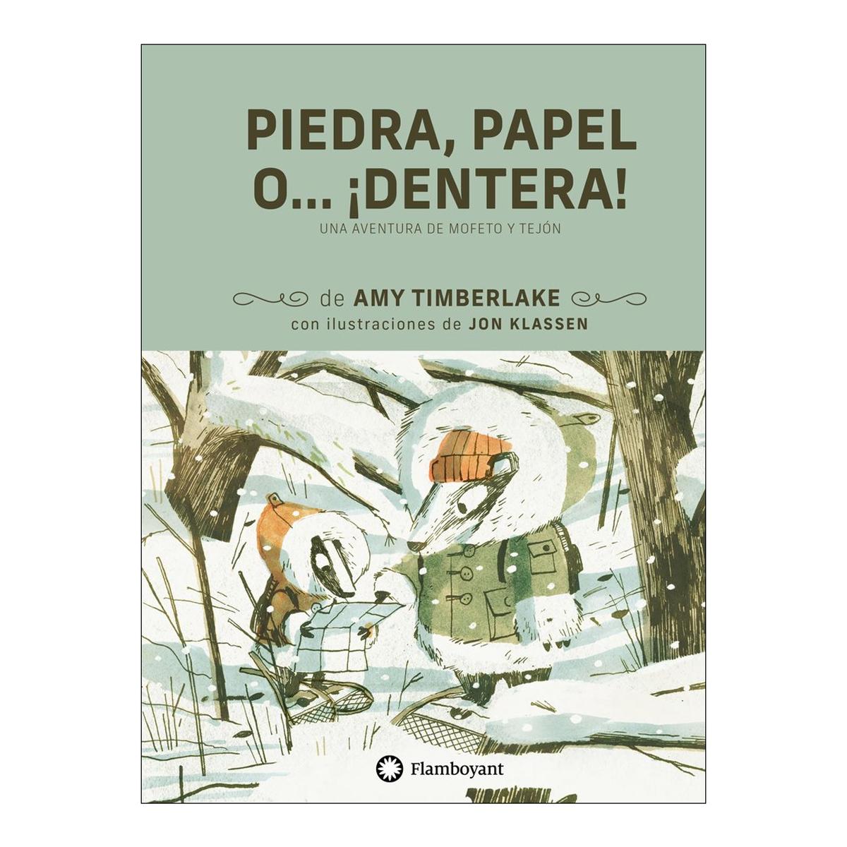 Imagem 0 de Piedra, papel, o& ¡Dentera!: Una aventura de Mofeto y Tejón (Capa dura)