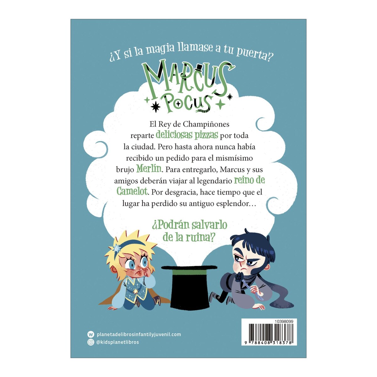 Marcus Pocus 8. Pizzas y dragones (Capa mole) 2