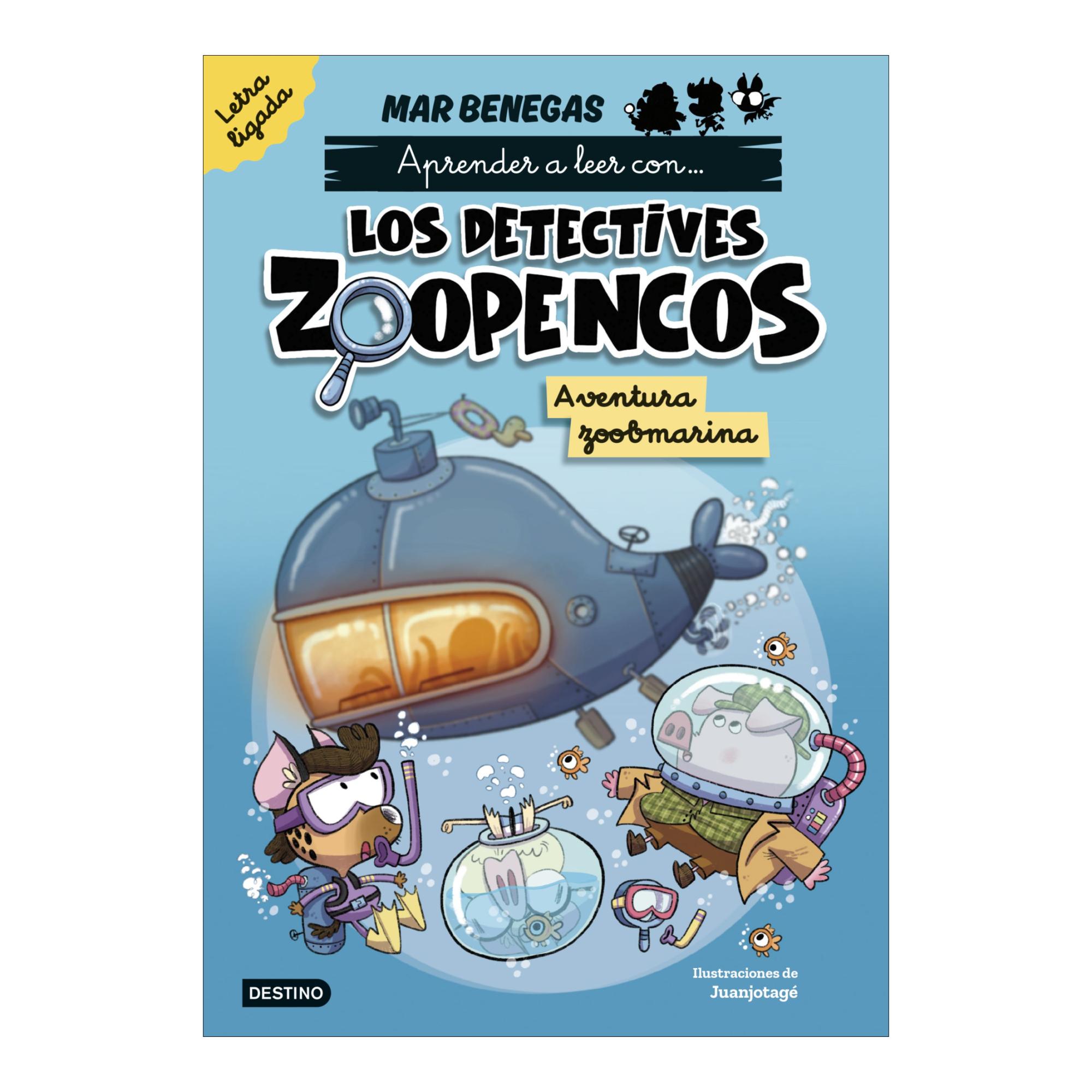 Imagem 0 de Aprender a leer con... Los Detectives Zoopencos. Letra ligada 1. Aventura zoobma: En letra LIGADA para aprender a leer libros p (Capa mole com abas)