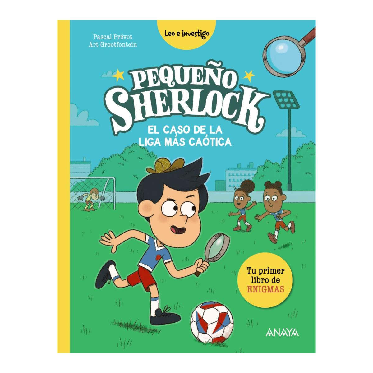 Imagem 0 de Pequeño Sherlock: El caso de la liga más caótica: Tu primer libro de enigmas