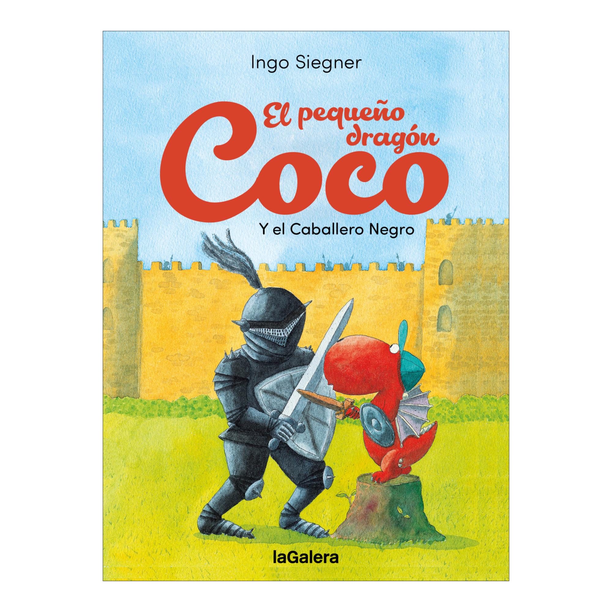 Imagem 0 de El pequeño dragón Coco y el Caballero Negro (Capa mole com abas)