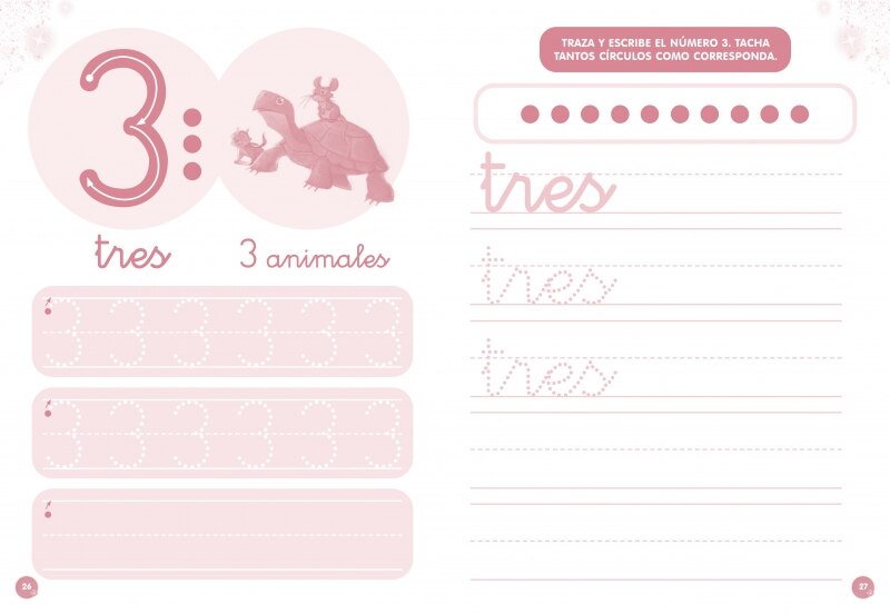 WISH. Mi cuaderno de escritura (4-6 años) (Disney. Primeros aprendizajes): Actividades de escritura para trazar, reconocer y escribir sob (Capa mole) 5