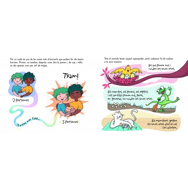 Així es fa un nadó! (mini Menstruita): El meu primer llibre d'educació sexual  (Tapa dura) 2