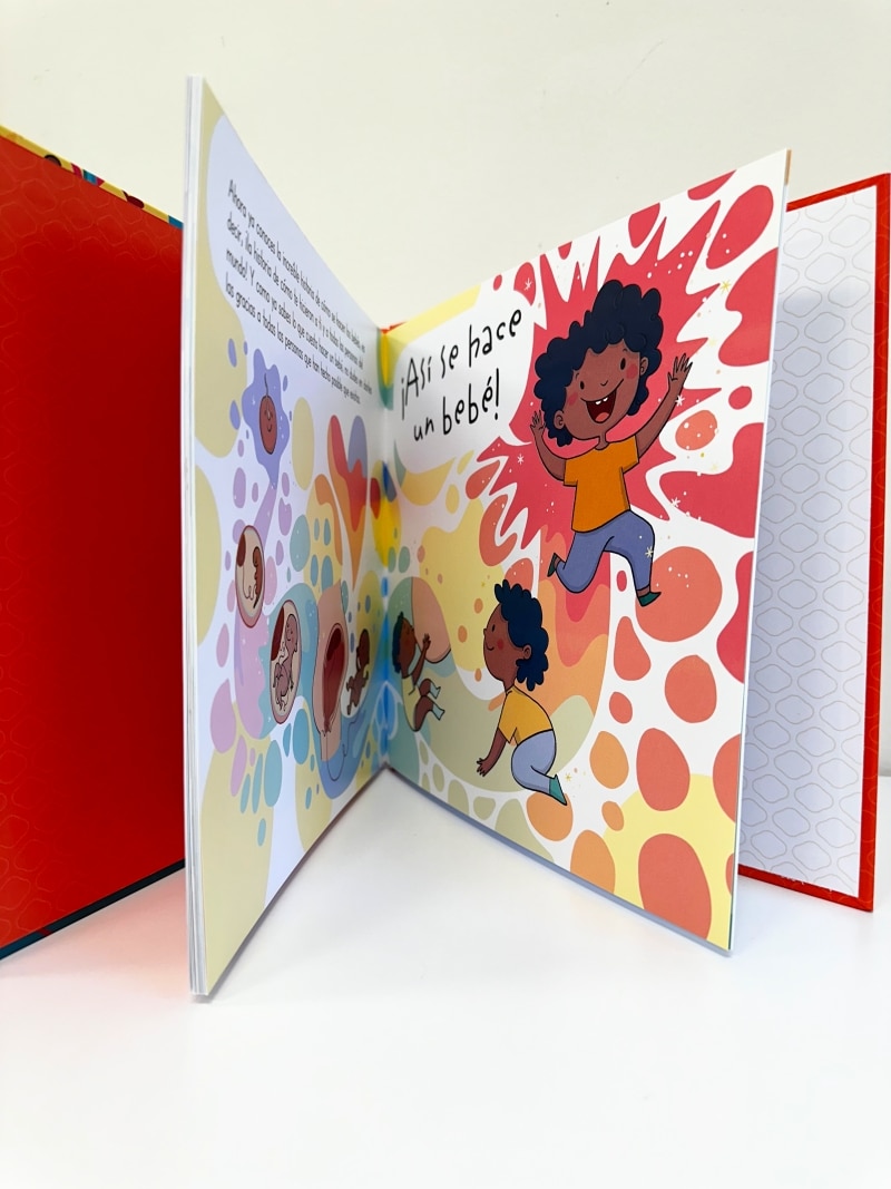 ¡Así se hace un bebé! (mini Menstruita): Mi primer libro de educación sexual (Tapa dura) 10
