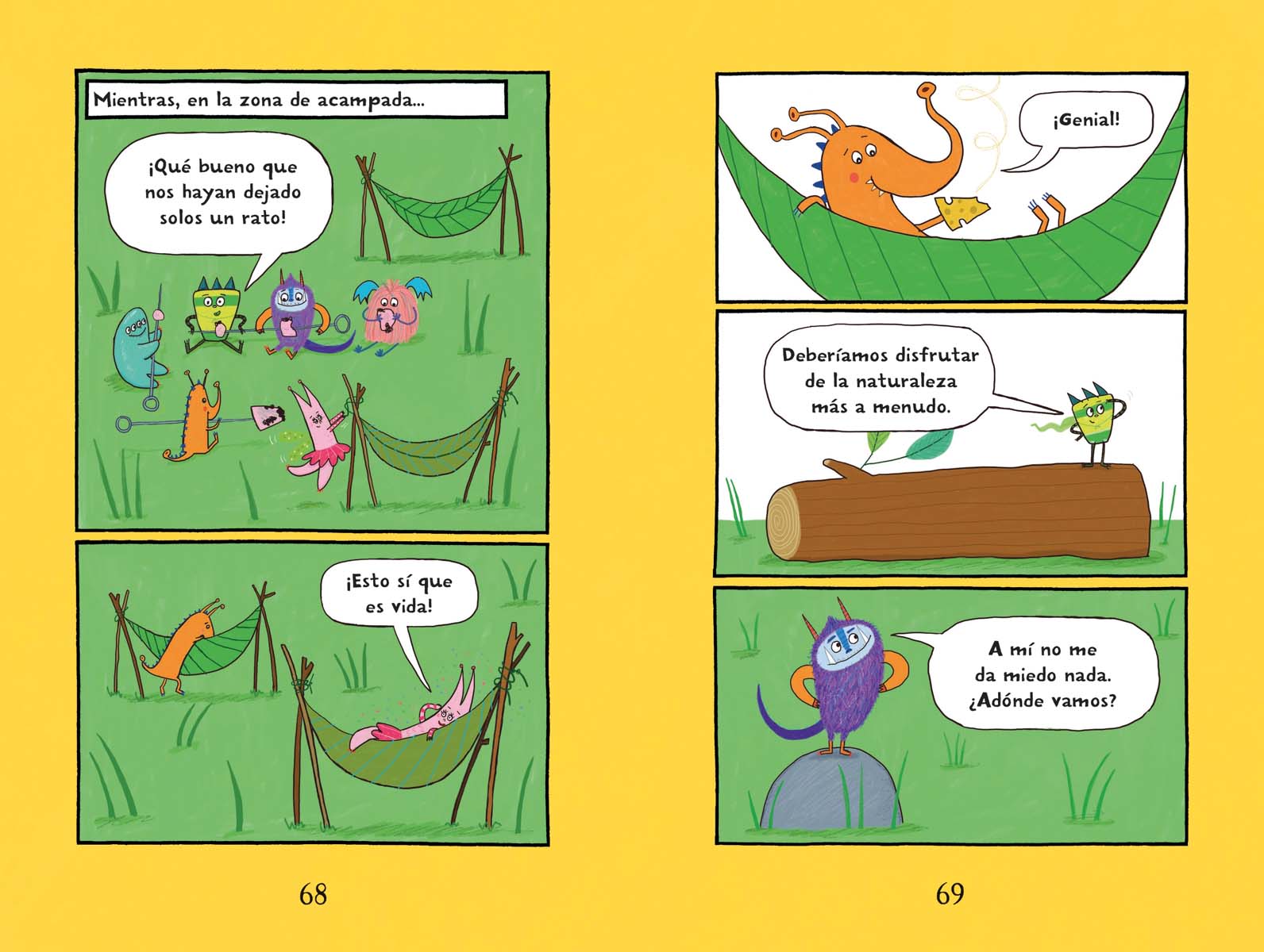 Los monstruos van de acampada - LIBRO 9 (Capa mole) 4
