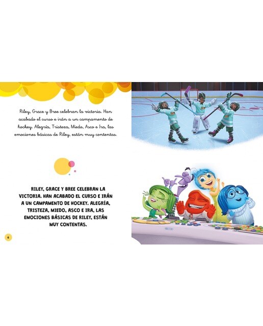 Inside Out 2. Ya leo solo (Disney. Lectoescritura): Con textos en letra ligada y mayúscula (Capa mole) 3