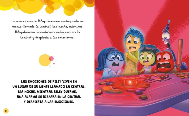 Inside Out 2. Ya leo solo (Disney. Lectoescritura): Con textos en letra ligada y mayúscula (Capa mole) 7