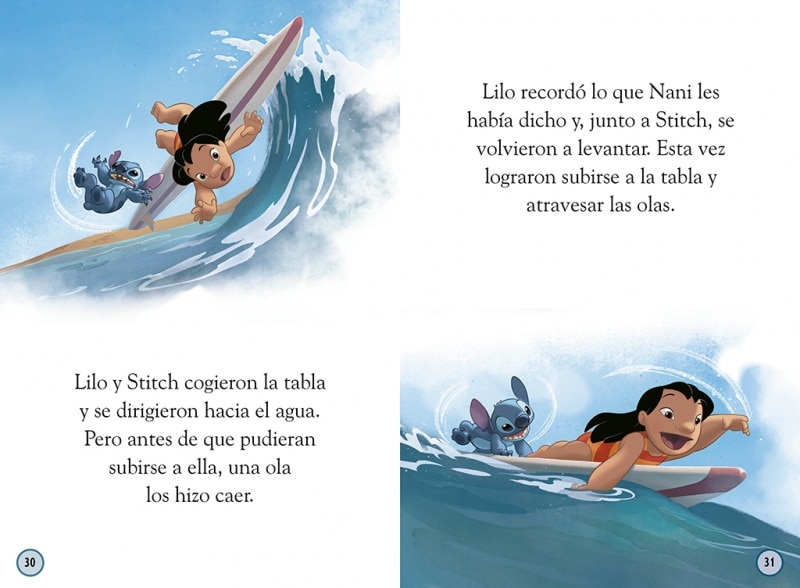 Lilo & Stitch. Leo con Disney. Un día en el cole y La competición de surf (Disney. Lectoescritura) (Capa mole) 7