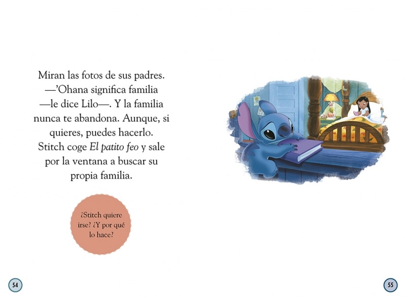 Lilo & Stitch. Leo con Disney. Ohana significa familia (Nivel 3) (Disney. Lectoescritura) (Capa mole) 5