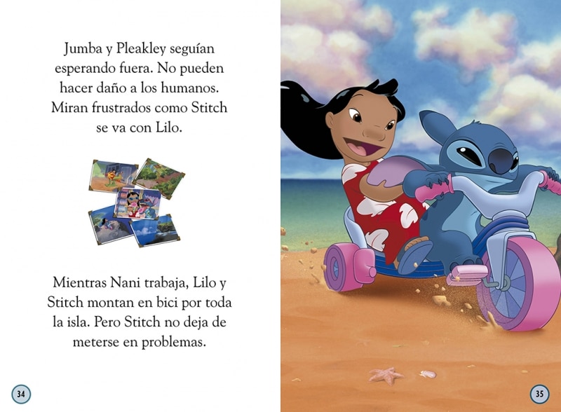 Lilo & Stitch. Leo con Disney. Ohana significa familia (Nivel 3) (Disney. Lectoescritura) (Capa mole) 6