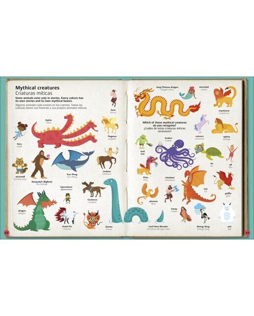 1000 palabras: Animales / 1000 Words: Animals: Aprende vocabulario en inglés y español (Capa dura) 3