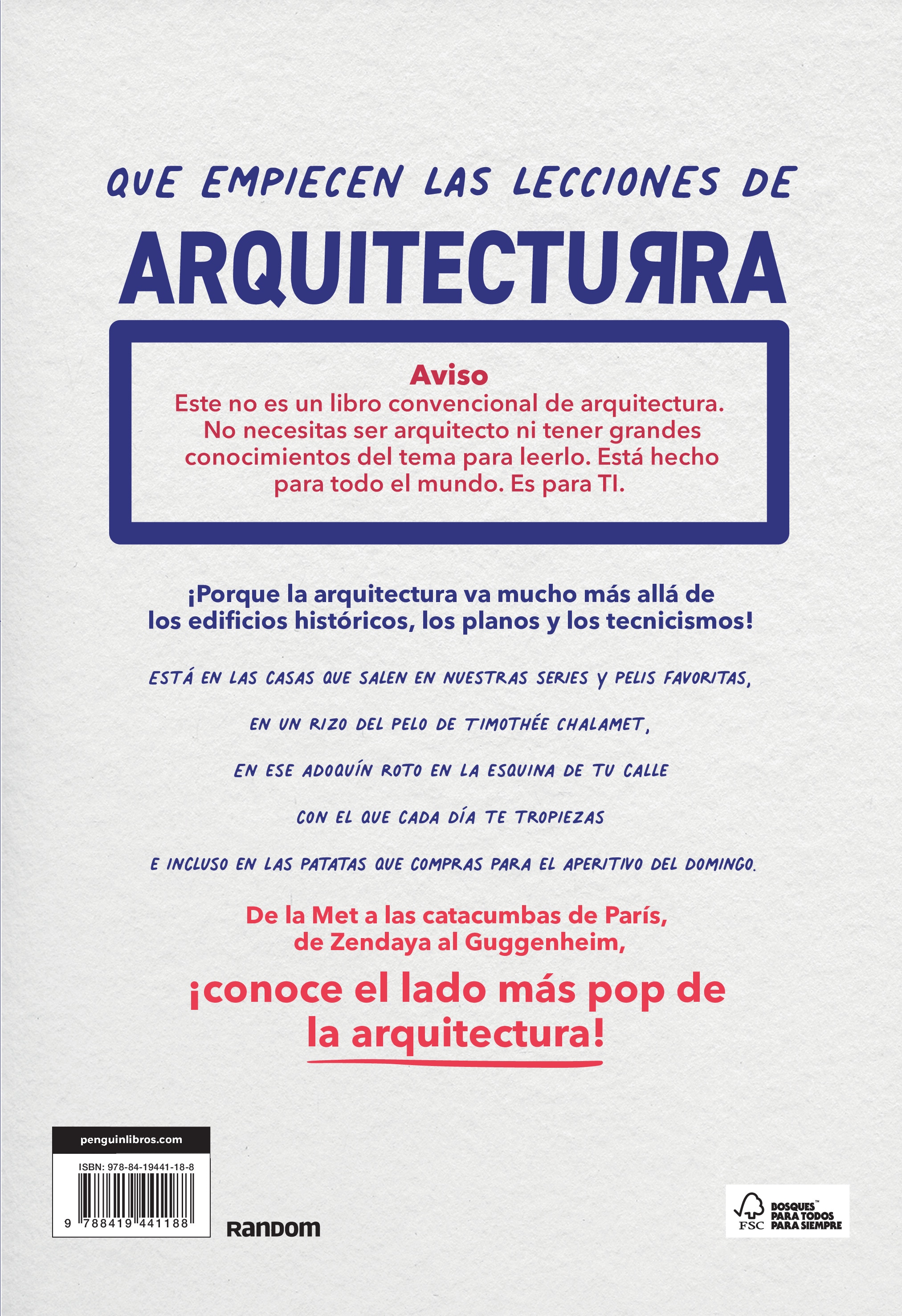 No empieces la casa por la ventana: Lecciones y fundamentos de ARQUITECTURRA (Capa mole) 2