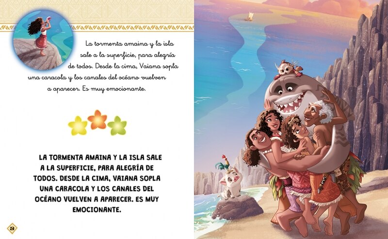 Vaiana 2. Ya leo solo (Disney. Lectoescritura): Con textos en letra ligada y mayúscula (Capa mole) 6