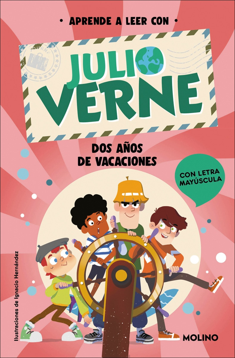 Aprende a leer con Julio Verne - Dos años de vacaciones (Capa mole) 1