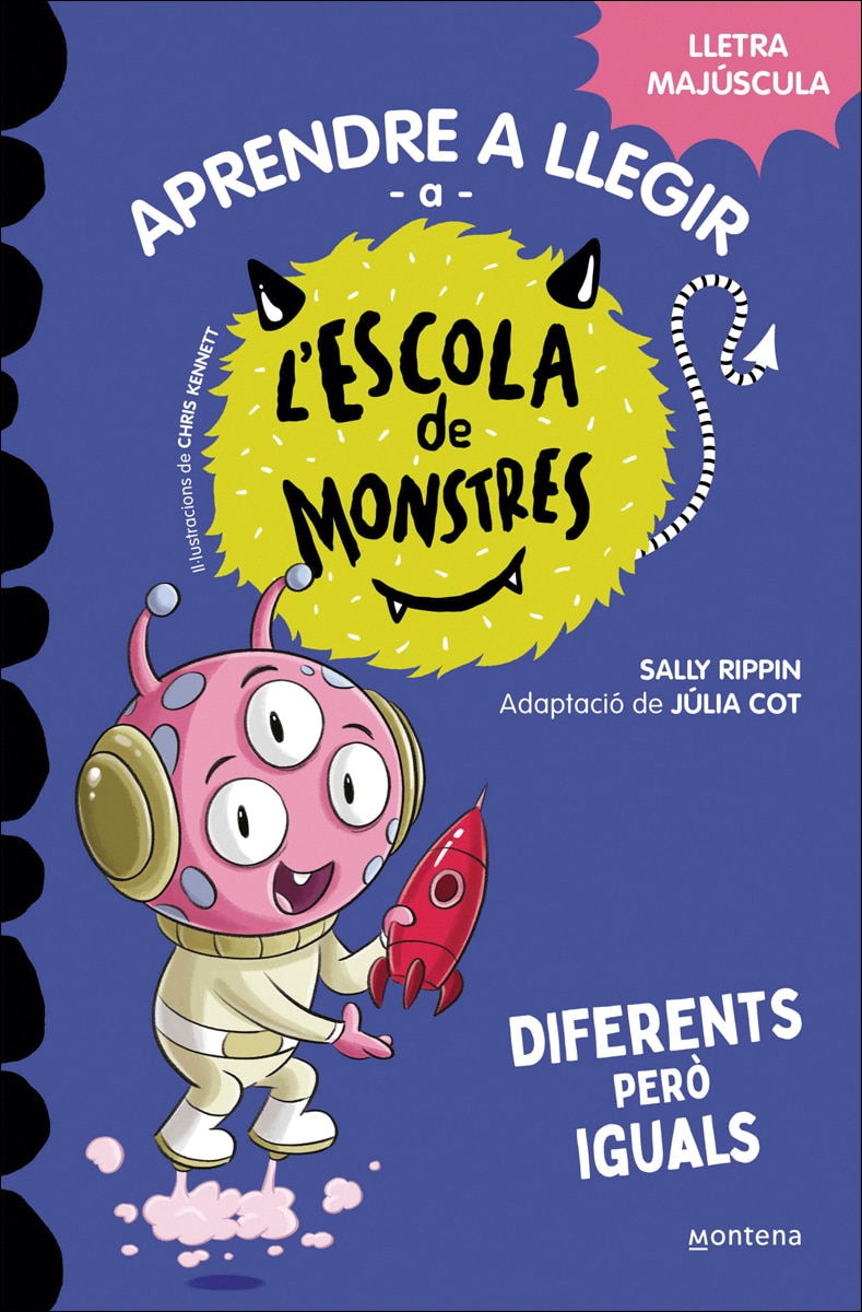 Aprendre a llegir a l'Escola de Monstres 17 - Diferents però iguals: Amb lletra MAJÚSCULA (llibres per a nens a partir de 5 anys) (Capa mole) 1