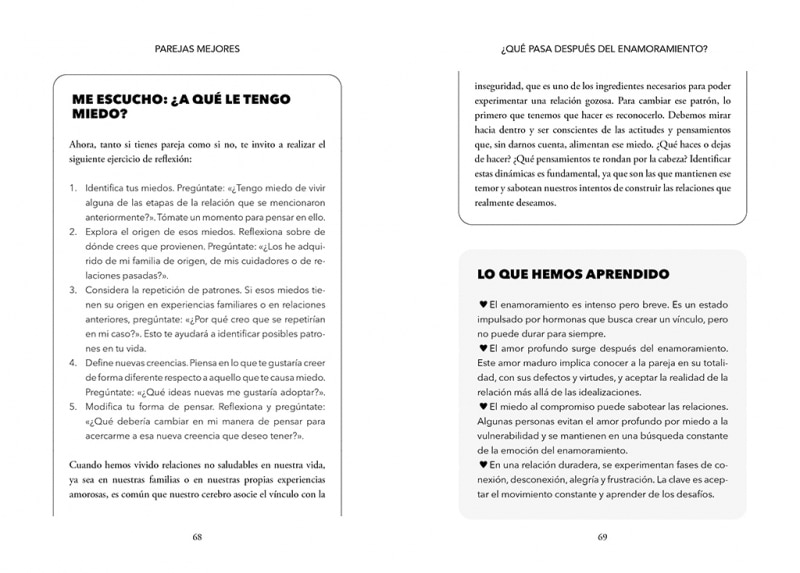 Parejas mejores: Construye una relación fuerte, sana y que perdure en el tiempo (Capa mole) 10
