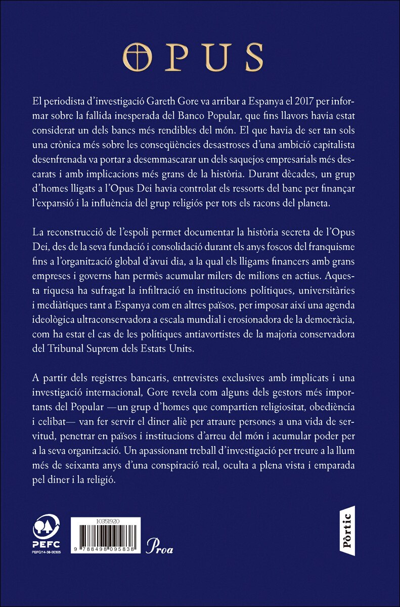 Opus: Enginyeria financera, manipulació de persones i l'auge de l'extrema dreta dins de l'Església catòlica 3