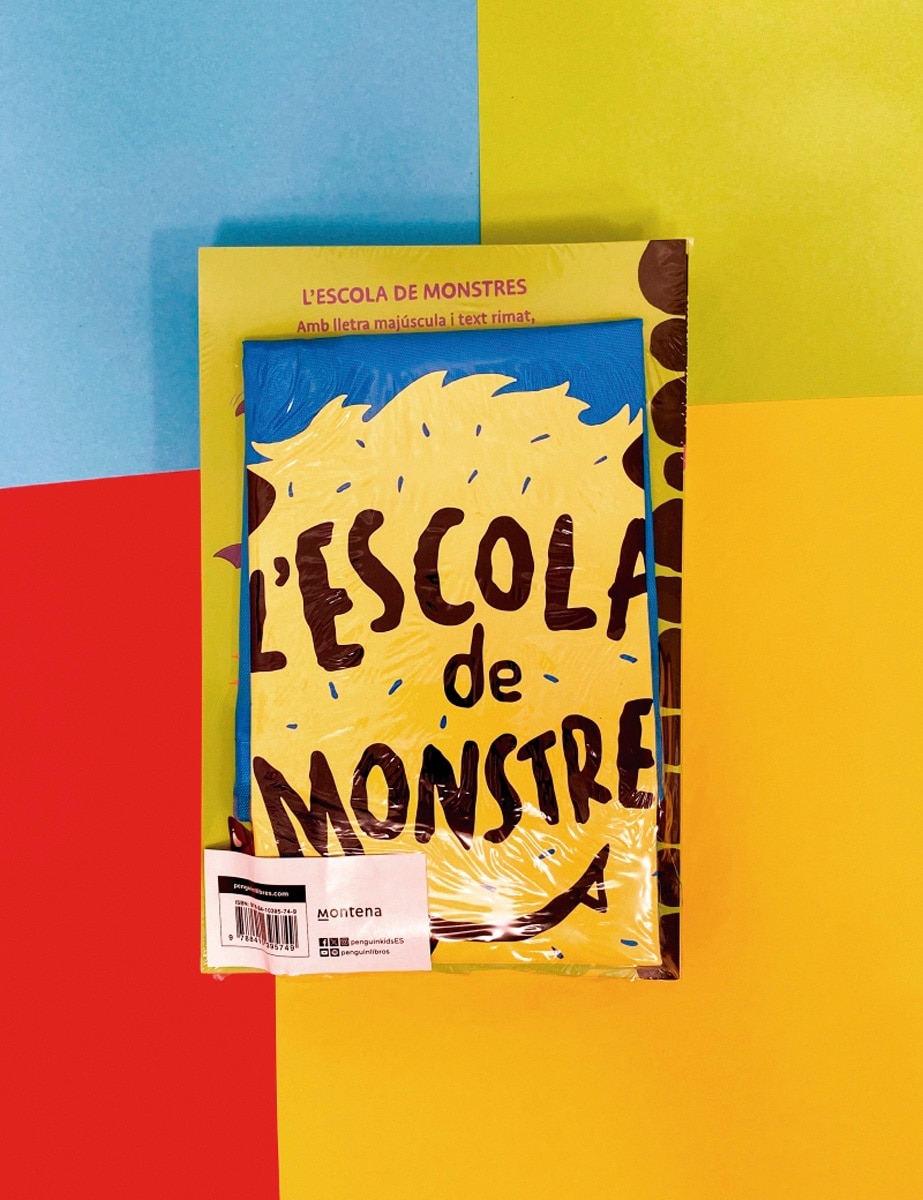 Aprendre a llegir a l'Escola de Monstres - Pack amb els llibres 1-8 (inclou un regal!): Amb lletra MAJÚSCULA llibres per a nens a partir (Capa mole) 4