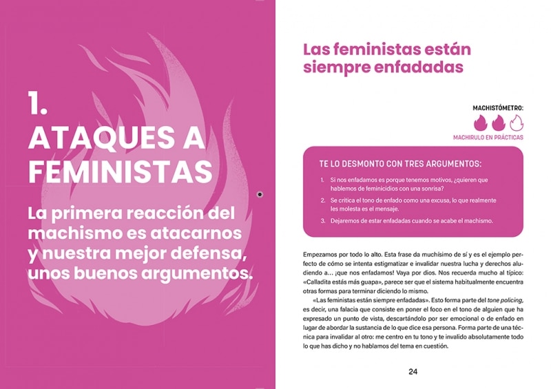 Fuego al machismo moderno: Respuestas feministas para frenar la nueva ola misógina (Capa mole) 3