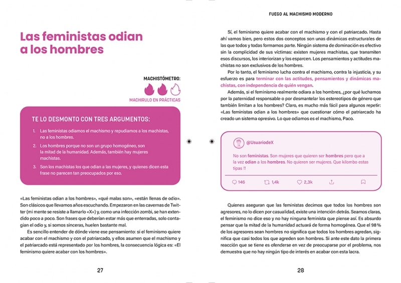 Fuego al machismo moderno: Respuestas feministas para frenar la nueva ola misógina (Capa mole) 4