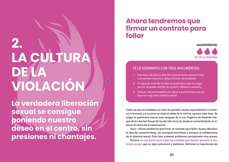 Fuego al machismo moderno: Respuestas feministas para frenar la nueva ola misógina (Capa mole) 6